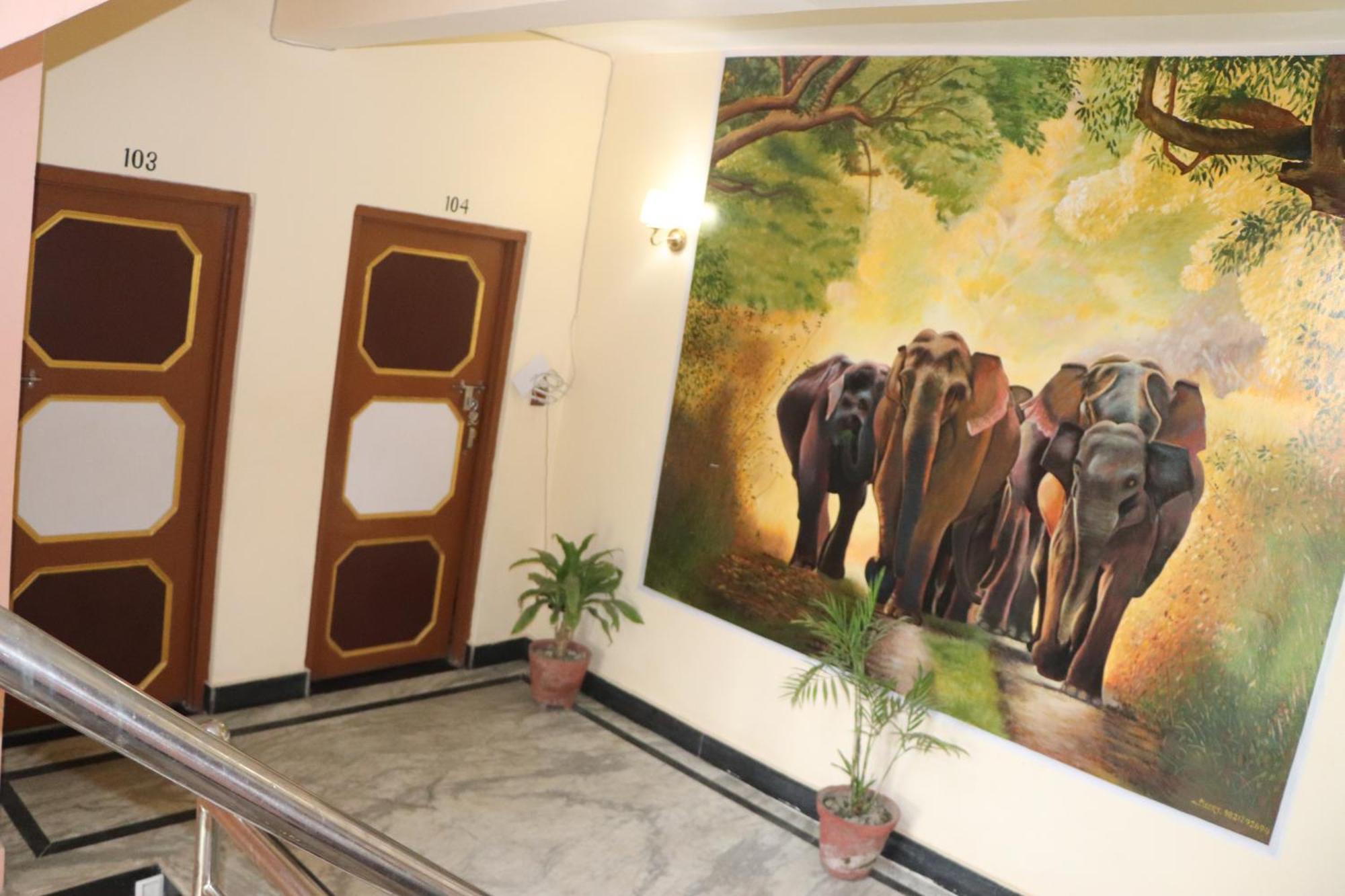 Hotel Flycatcher Sauraha Exterior foto